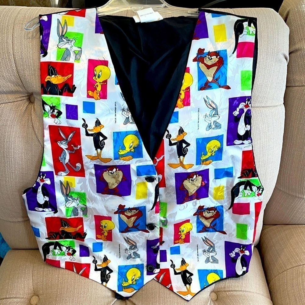 𝅺vintage 1994 Vintage Warner Bros Looney Tunes Vest